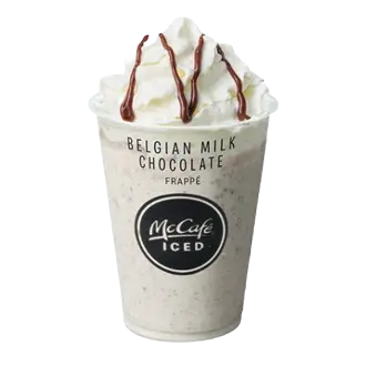 Mcdonald's Belgian Milk Chocolate Frappe