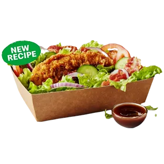 Mcdonald's Crispy Chicken and Bacon Salad