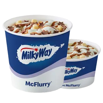 Mcdonald's Milky Way McFlurry