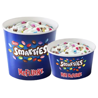 Mcdonald's Smarties McFlurry