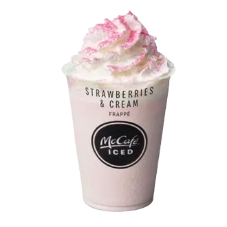 Mcdonald's Strawberries Frappe